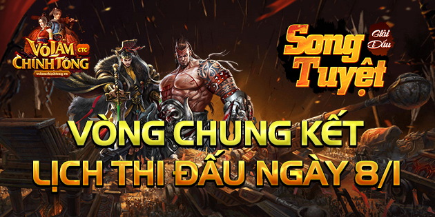 LỊCH THI ĐẤU NGÀY 08/01