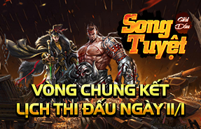 LỊCH THI ĐẤU NGÀY 11/1