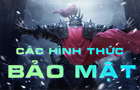 CÁC HÌNH THỨC BẢO MẬT