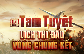 VÒNG CHUNG KẾT - LỊCH THI ĐẤU